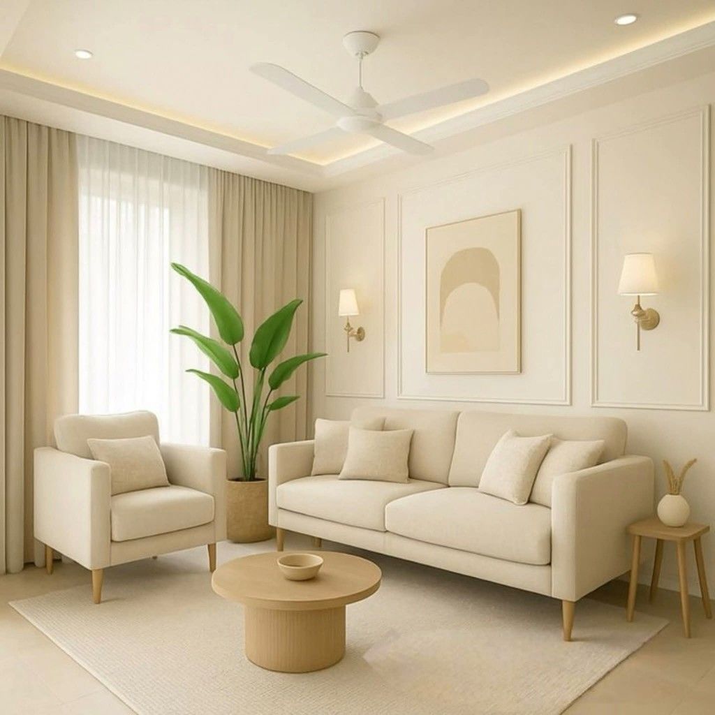 modern living setup